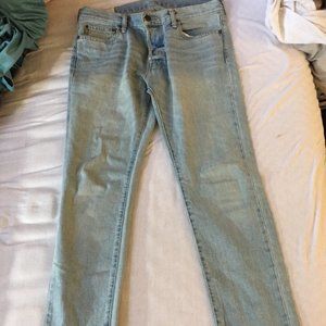 Abercrombie & Fitch faded jeans - like new